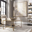Uttermost Accessories Golden Raindrops Modern Abstract Art House of Isabella UK