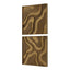Uttermost Accessories Golden Terrain Wooden Wall Decor - Set of 2 House of Isabella UK