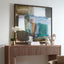 Uttermost Accessories Green Fields Framed Abstract Canvas House of Isabella UK