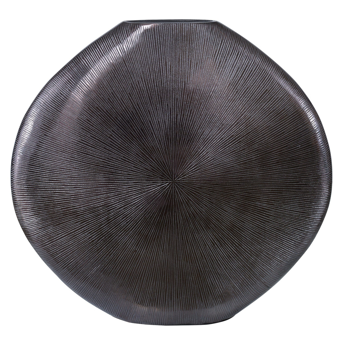 Uttermost Accessories Gretchen Black Nickel Vase House of Isabella UK