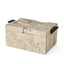 Uttermost Accessories Groove Thing Box - Travertine House of Isabella UK