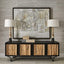 Uttermost Accessories Groove Thing Box - Travertine House of Isabella UK