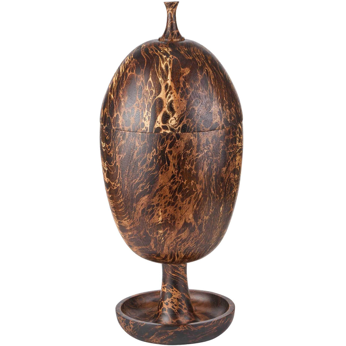Uttermost Accessories Hadden Hall Urn in Tortoise House of Isabella UK