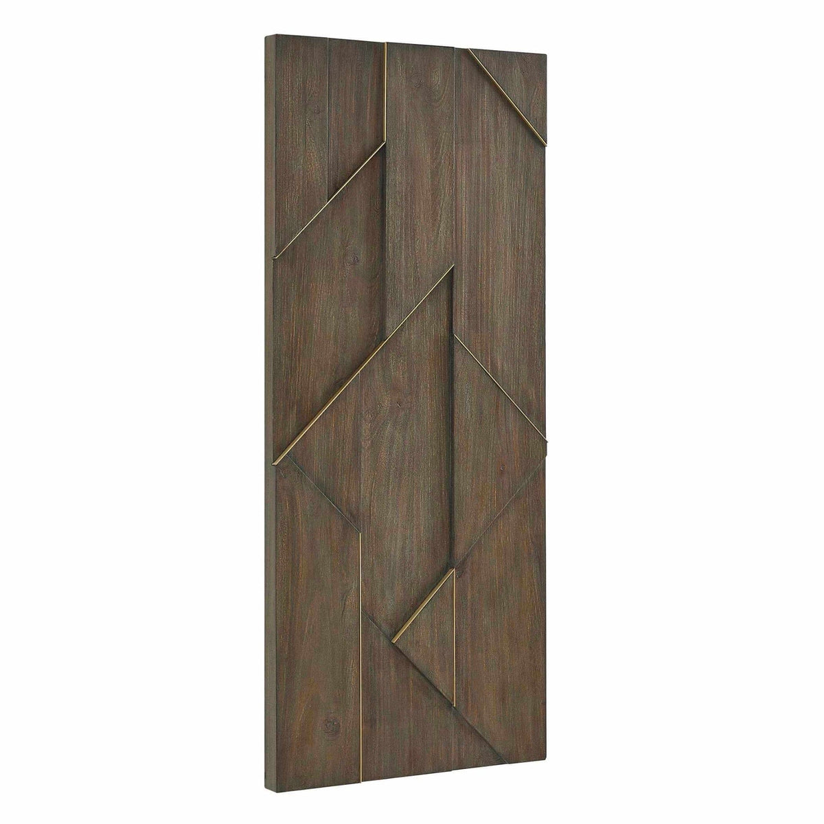Uttermost Accessories Hanoi Geometric Wood Wall Panel House of Isabella UK