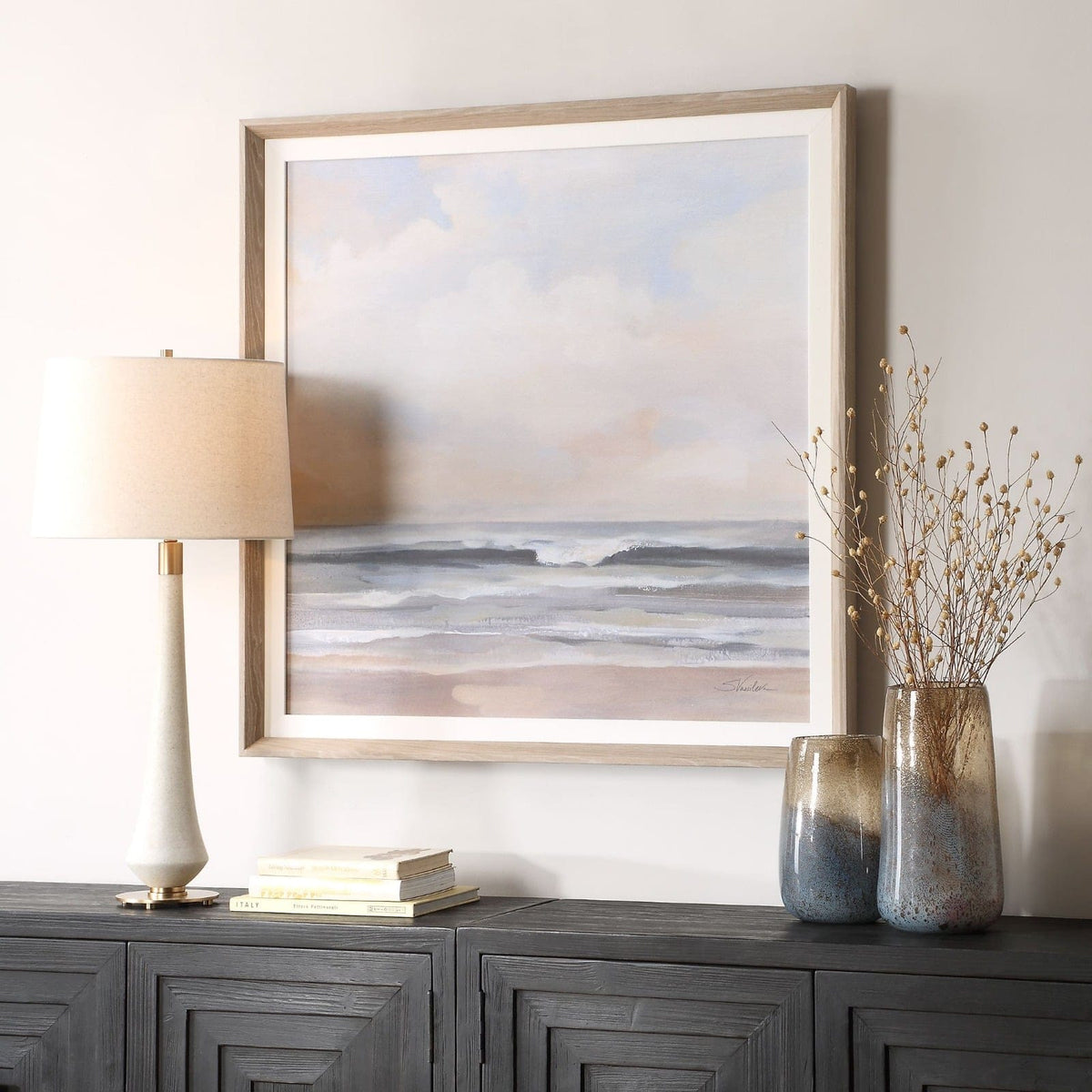 Uttermost Accessories Haze Framed Print House of Isabella UK