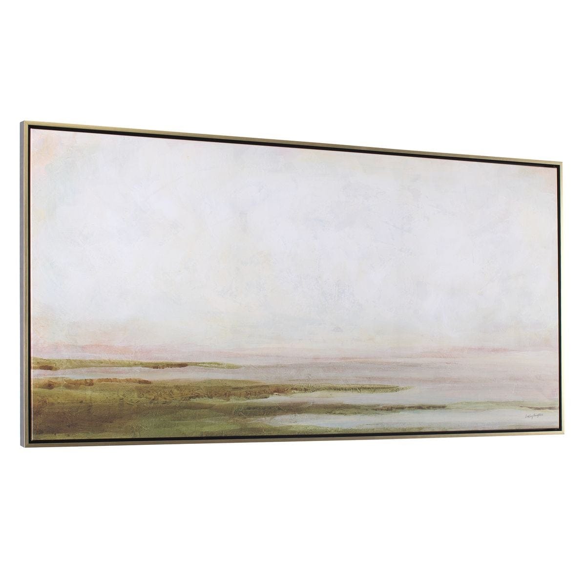 Uttermost Accessories Hazy Lake Framed Landscape Art House of Isabella UK