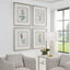 Uttermost Accessories Heirloom Blooms Study Framed Prints Set/4 House of Isabella UK