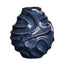 Uttermost Accessories Helix Swirl Blue Outdoor Vase House of Isabella UK
