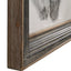 Uttermost Accessories Horse Photography Framed Print in Black and White House of Isabella UK