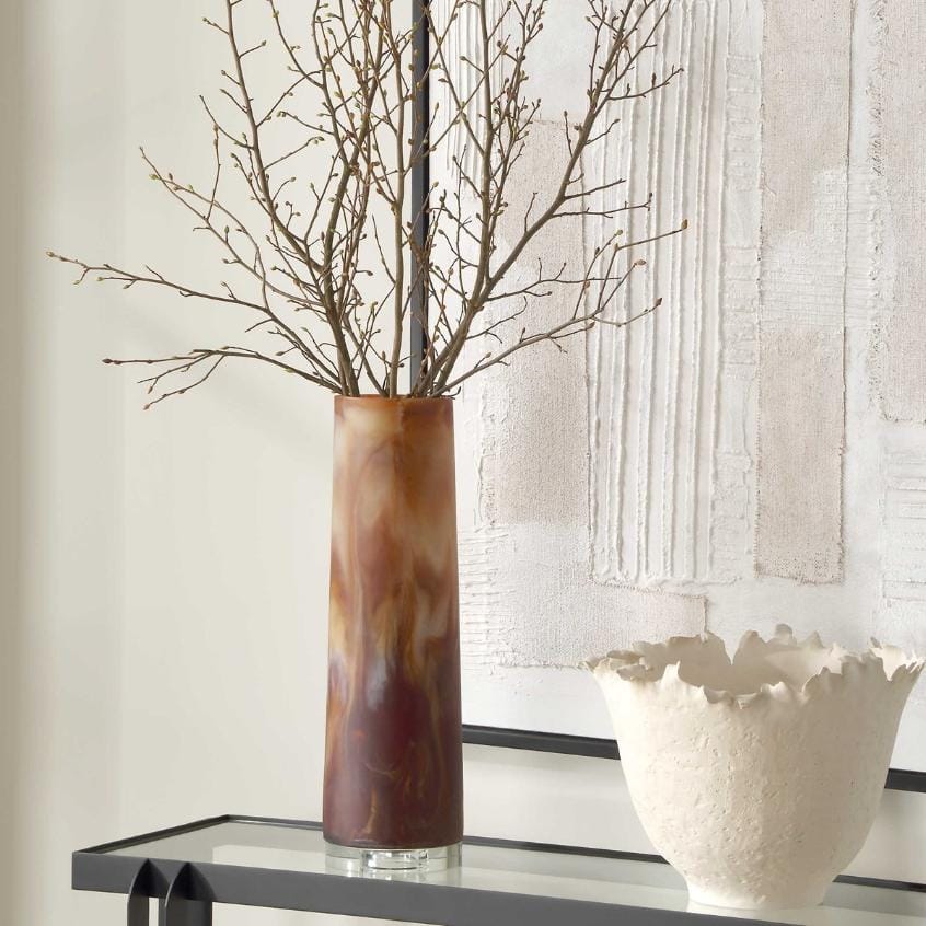 Uttermost Accessories Iced Mocha, Vase House of Isabella UK