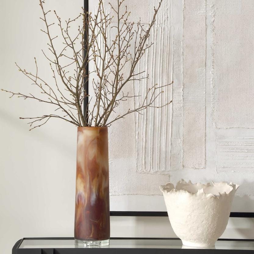 Uttermost Accessories Iced Mocha, Vase House of Isabella UK