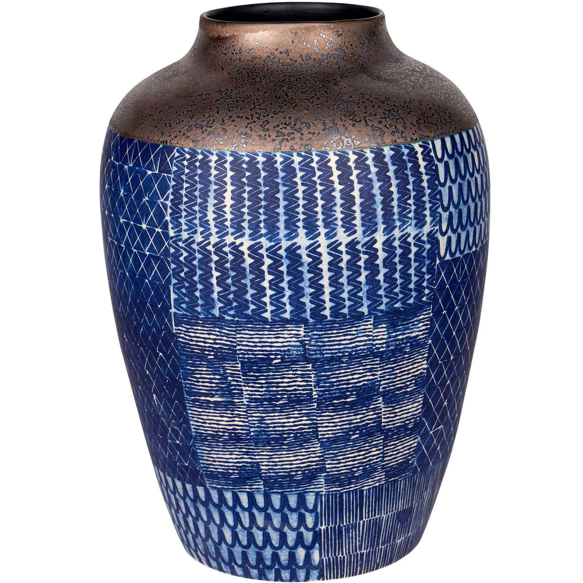 Uttermost Accessories Ikat Quilt Vase House of Isabella UK