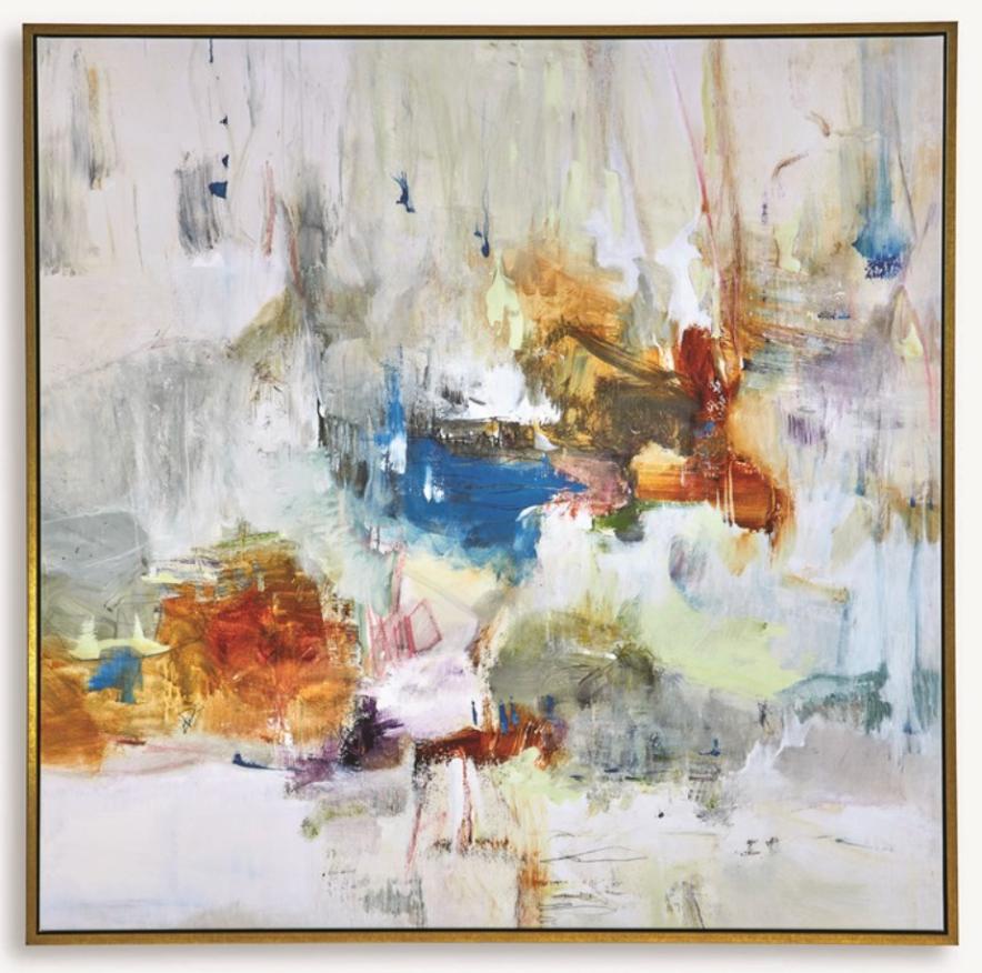 Uttermost Accessories In The Beginning Framed Canvas House of Isabella UK