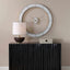 Uttermost Accessories Ivory Halo Minimalist Wall Clock House of Isabella UK