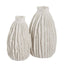 Uttermost Accessories Ivory Ridge Vases Set of 2 House of Isabella UK