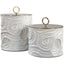 Uttermost Accessories Ivory Tide Canisters, Set of 2 House of Isabella UK
