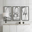 Uttermost Accessories Jargon Wall Art, S/3 House of Isabella UK