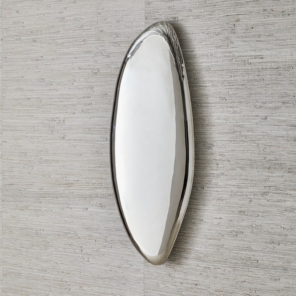 Uttermost Accessories Jelly Bean Wall Sculpture Large in Silver House of Isabella UK