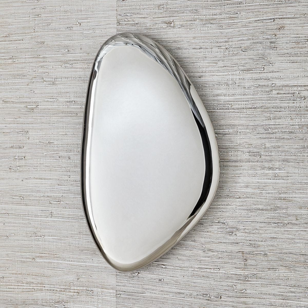 Uttermost Accessories Jelly Bean Wall Sculpture Medium in Silver House of Isabella UK