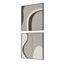 Uttermost Accessories Joel Modern Wood Wall Art - Set of 2 House of Isabella UK