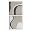 Uttermost Accessories Joel Modern Wood Wall Art - Set of 2 House of Isabella UK