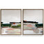 Uttermost Accessories Just Peaking Framed Abstract Prints - Set of 2 House of Isabella UK