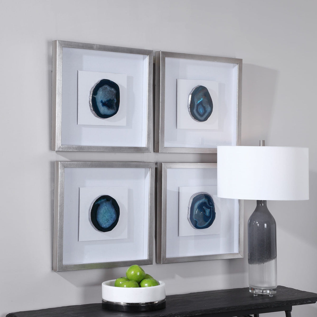 Uttermost Accessories Kalia Blue Stone Shadow Box House of Isabella UK
