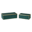 Uttermost Accessories Karis Emerald Green Boxes S/2 House of Isabella UK