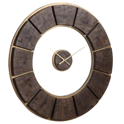 Uttermost Accessories Kerensa Wooden Wall Clock House of Isabella UK