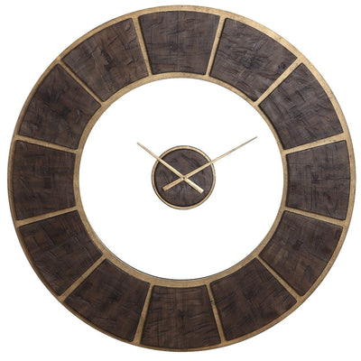 Uttermost Accessories Kerensa Wooden Wall Clock House of Isabella UK