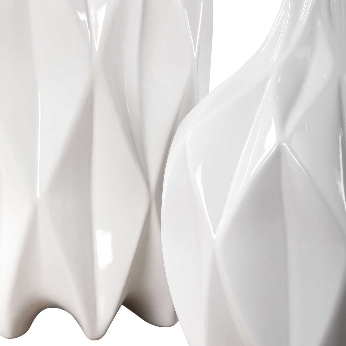 Uttermost Accessories Klara White Bottles, S/2 House of Isabella UK