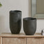 Uttermost Accessories Komorebi Indoor-Outdoor Vases in Black - Set of 2 House of Isabella UK