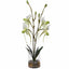 Uttermost Accessories Lady Slipper Orchid In Glass Vase House of Isabella UK
