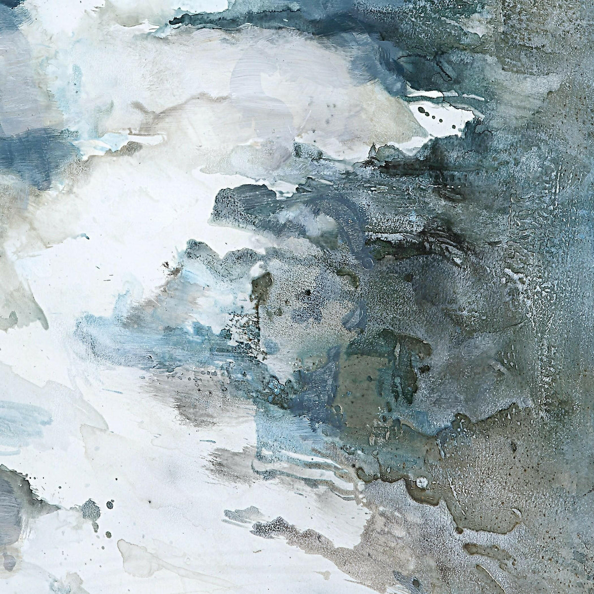 Lakeside Grande Framed Abstract Print.