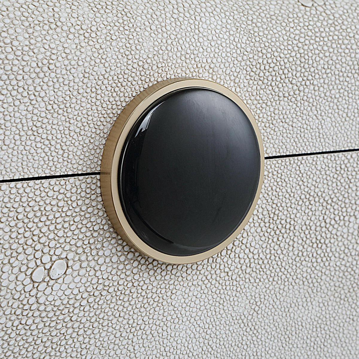 Lalique White Shagreen Box.