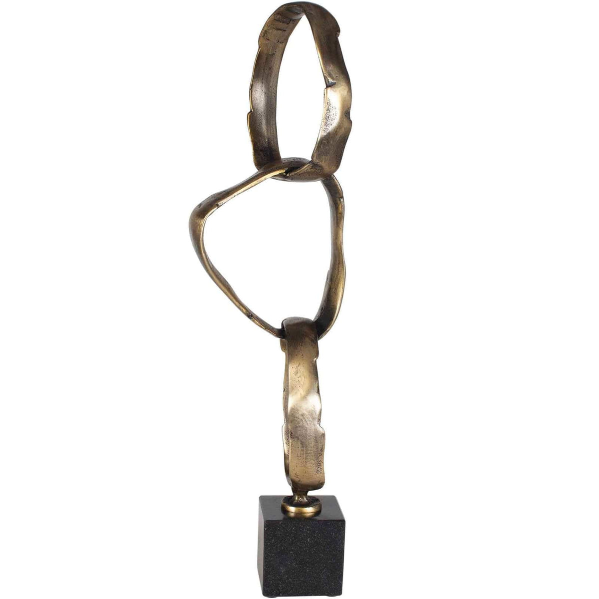 Uttermost Accessories Loopform Brass Ring Sculpture House of Isabella UK