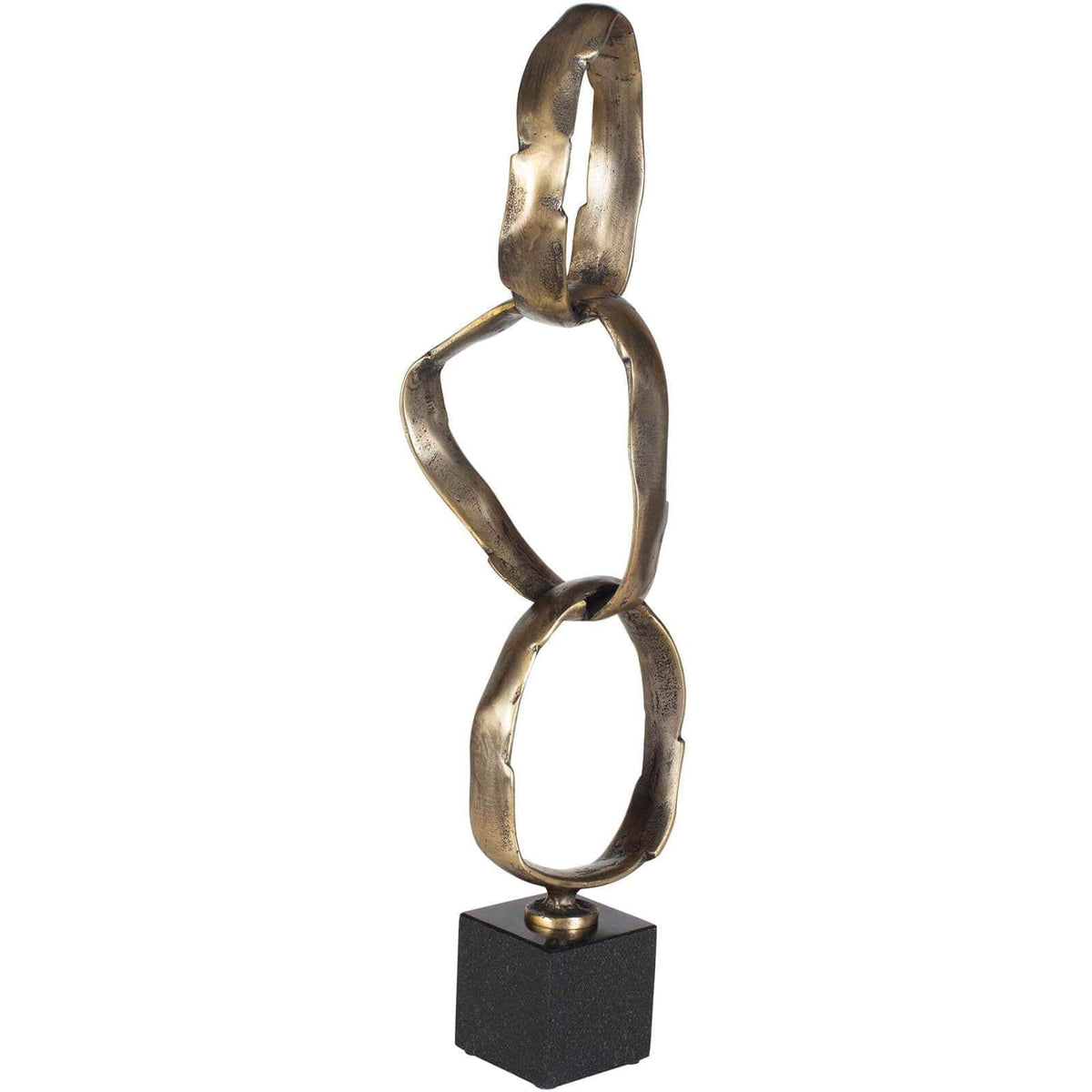 Uttermost Accessories Loopform Brass Ring Sculpture House of Isabella UK