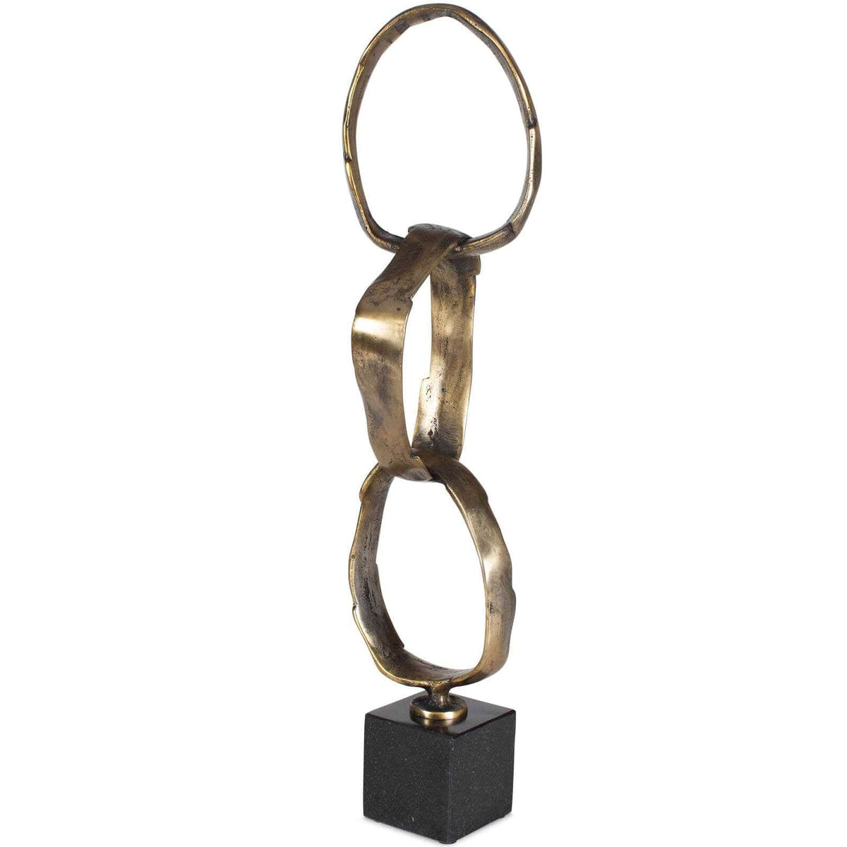 Uttermost Accessories Loopform Brass Ring Sculpture House of Isabella UK