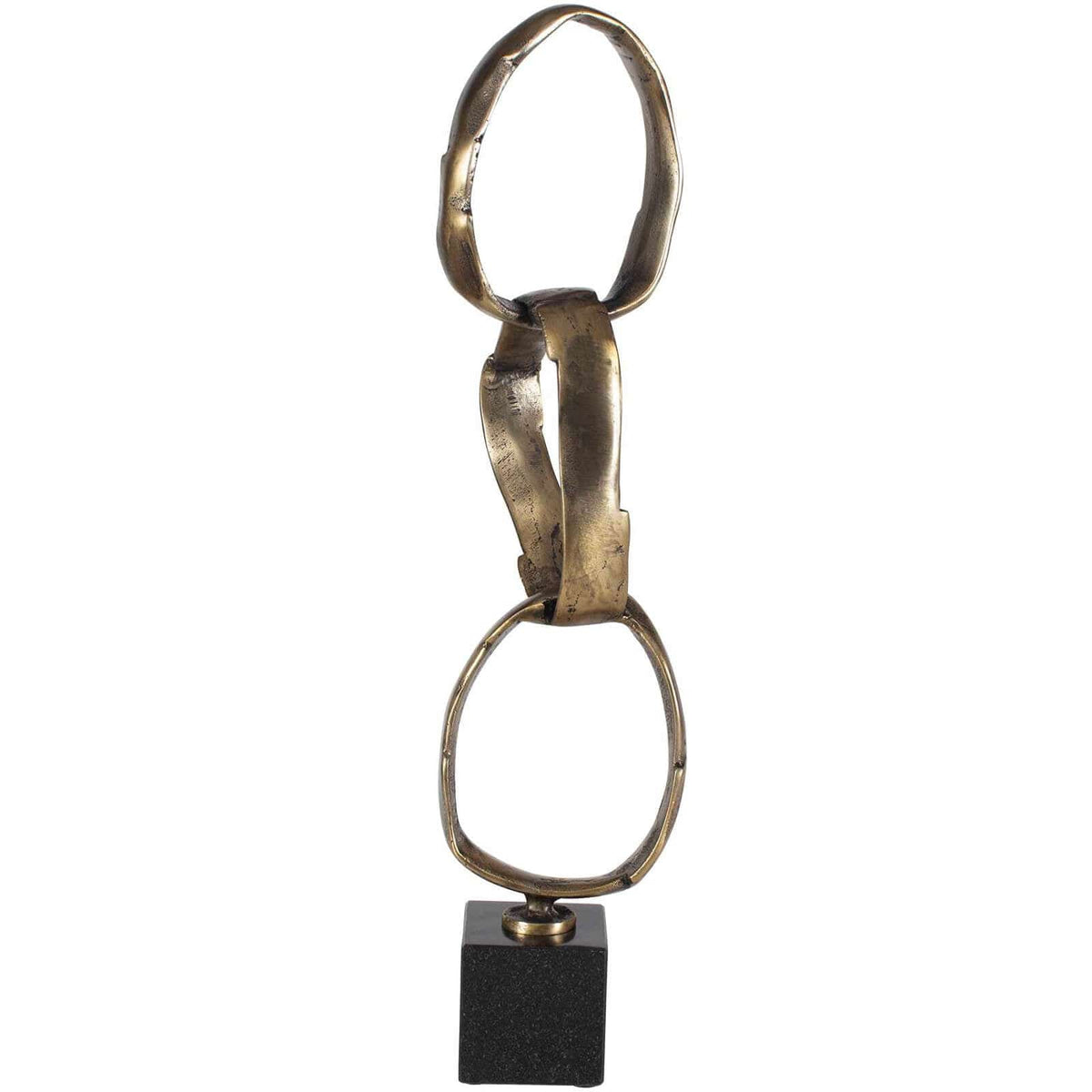 Uttermost Accessories Loopform Brass Ring Sculpture House of Isabella UK