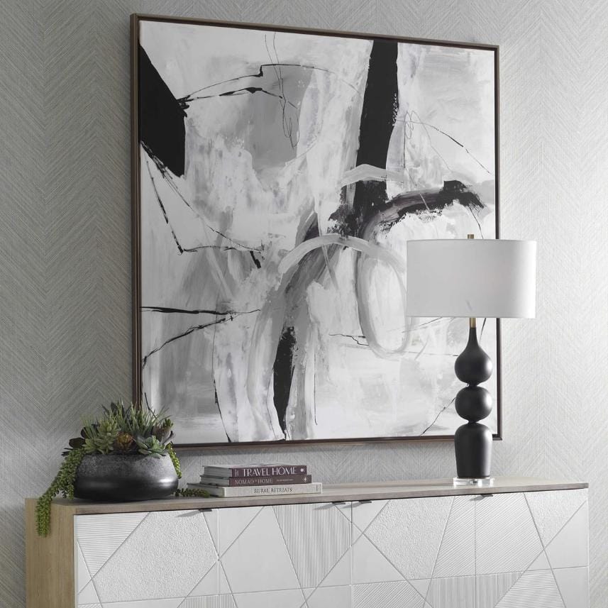 Uttermost Accessories Looping Eternity Framed Abstract Art House of Isabella UK