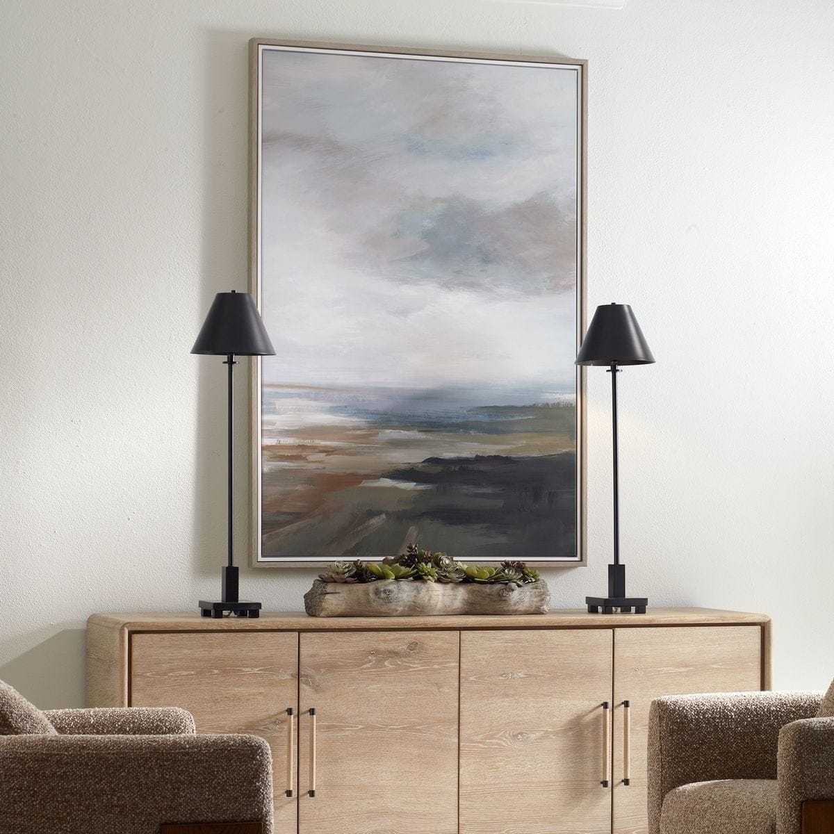 Uttermost Accessories Lowlands Framed Landscape Print House of Isabella UK