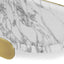 Uttermost Accessories Lozenge Tray - Arabescato Marble House of Isabella UK