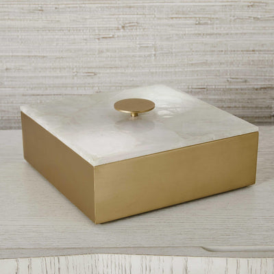 Uttermost Accessories Lucent Box - Square House of Isabella UK