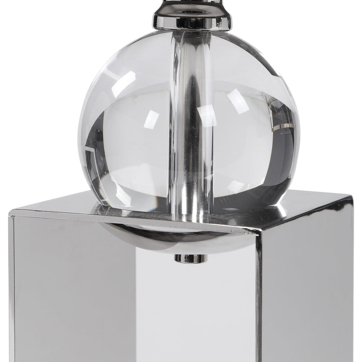 Uttermost Accessories Lucian Nickel Candleholders, Set/2 House of Isabella UK