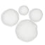 Uttermost Accessories Lucky Coins Wall Bowls in White Metal - Set of 4 House of Isabella UK