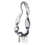 Uttermost Accessories Luminous Twist Glass Sculpture House of Isabella UK