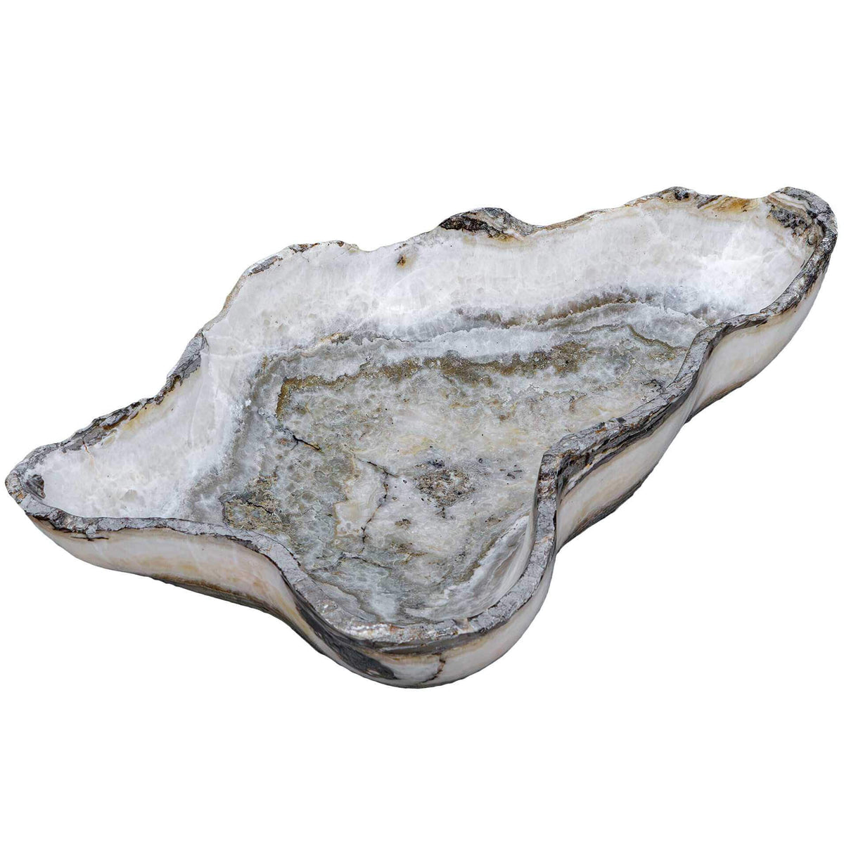 Uttermost Accessories Lunara Indoor-Outdoor Stone Bowl House of Isabella UK