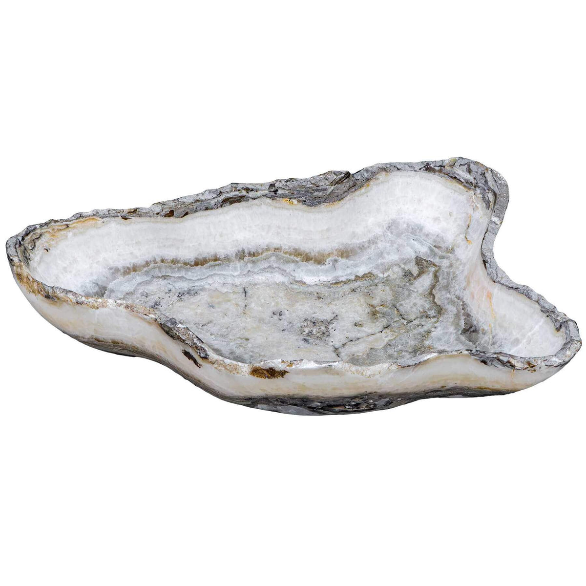 Uttermost Accessories Lunara Indoor-Outdoor Stone Bowl House of Isabella UK