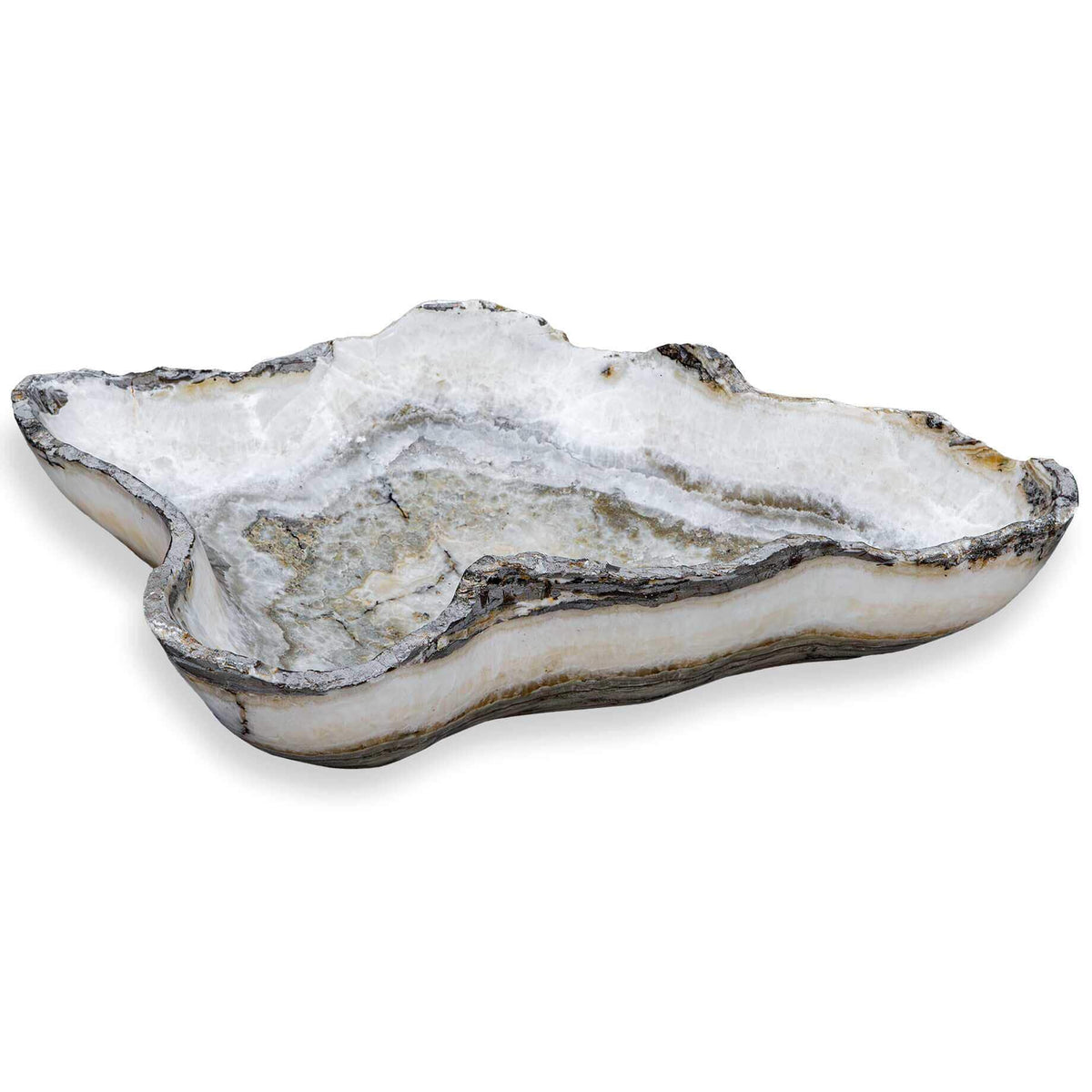 Uttermost Accessories Lunara Indoor-Outdoor Stone Bowl House of Isabella UK