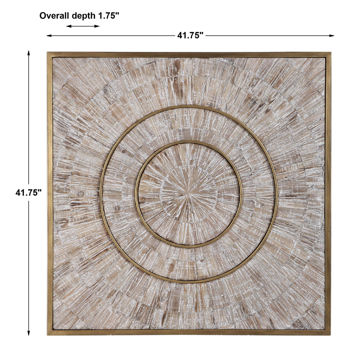 Uttermost Accessories Mahala Wood Wall Panel House of Isabella UK